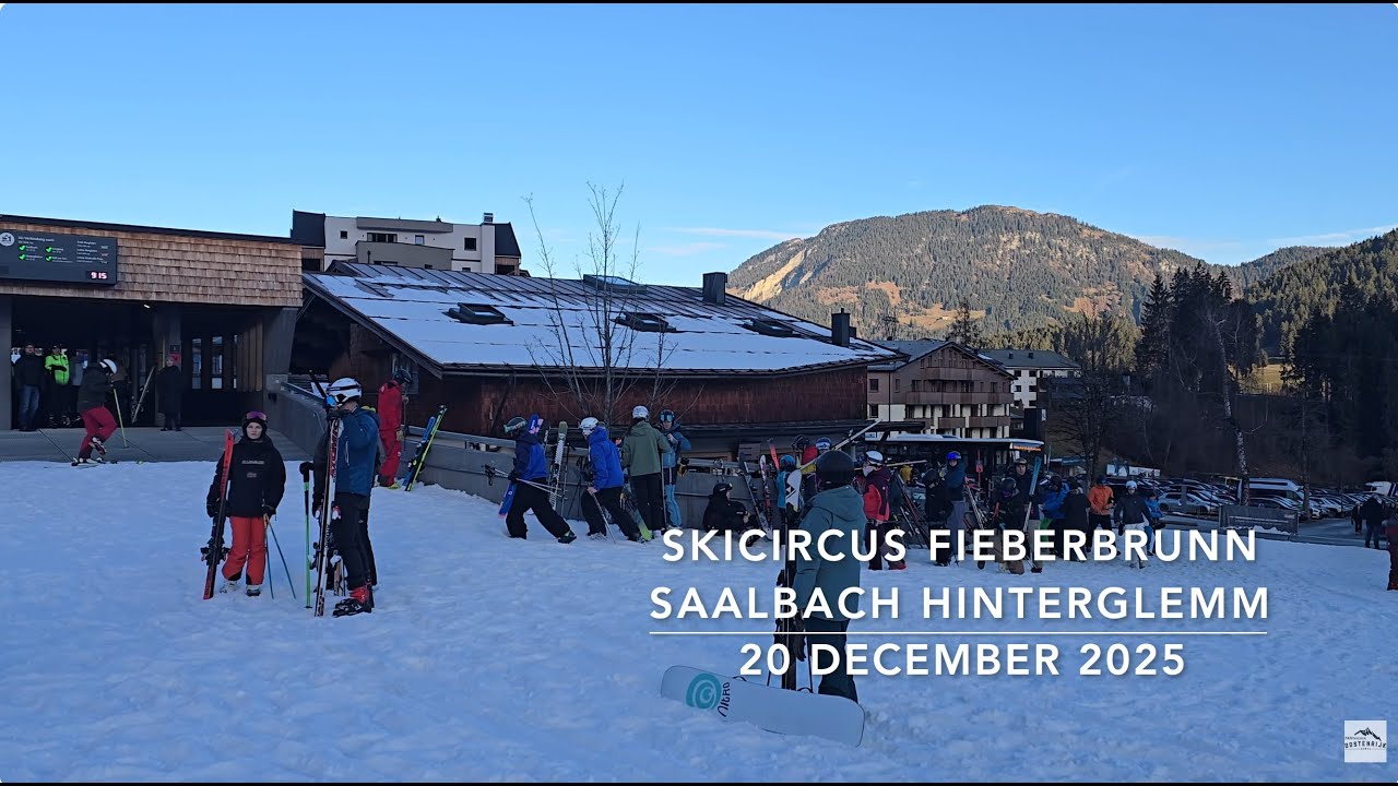 Skicircus rondje Fieberbrunn Saalbach Hinterglemm 20 december 2025