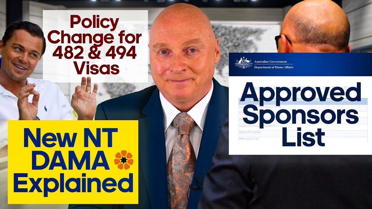 Australian Immigration News 22.3.25. New Policy Change for the conditions of the 482 and 494 visas +