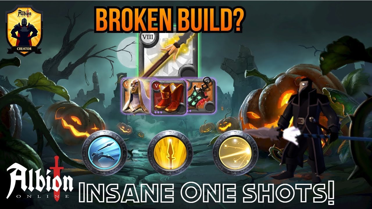The Power of Sniper Heron Spear - It One Shots? | Albion Online - Adventures of Spikey Boi