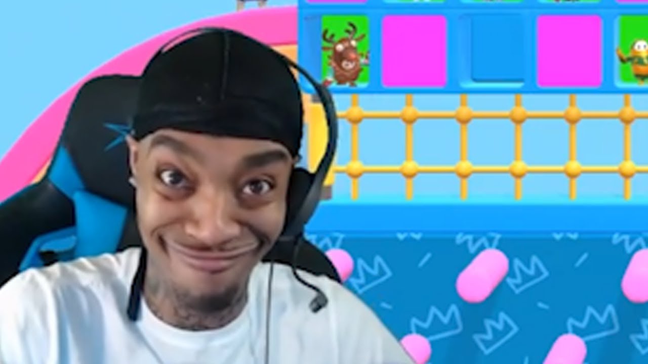 FlightReacts FALL GUYS RAGING and FUNNY MOMENTS #8