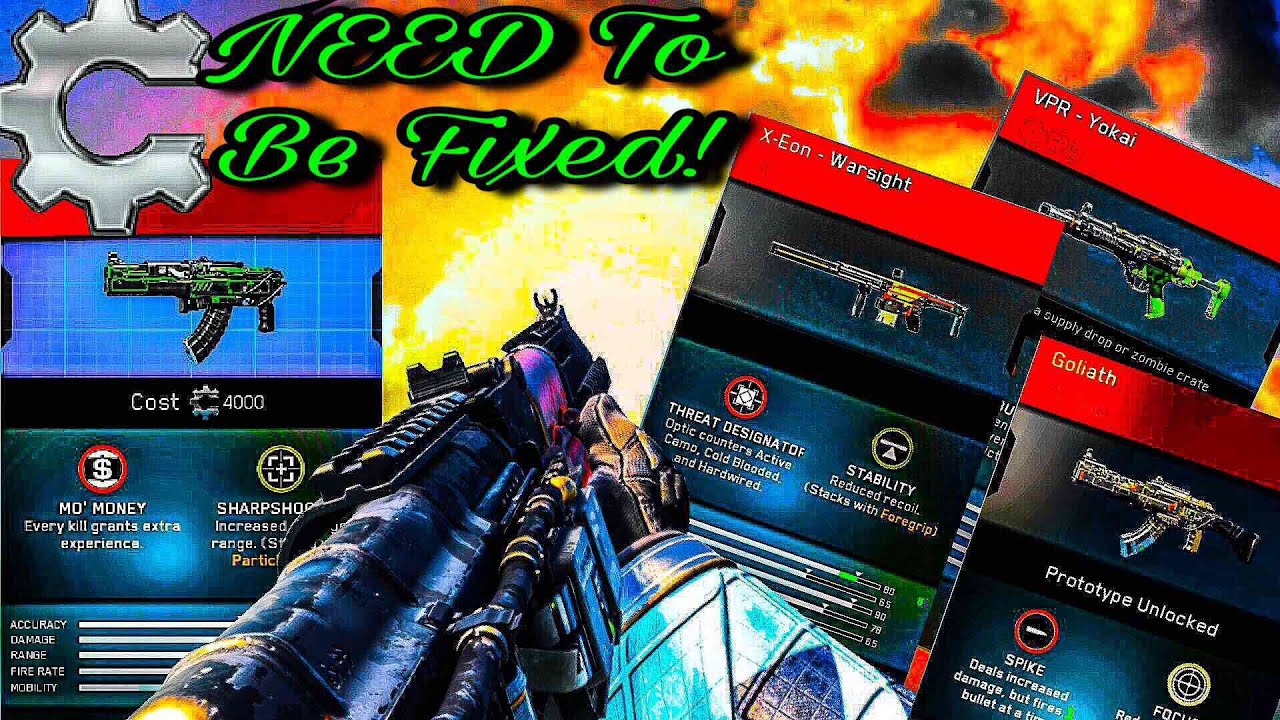 Top 5 Epic Weapons That NEED To Be Changed Inside Of Zombies!