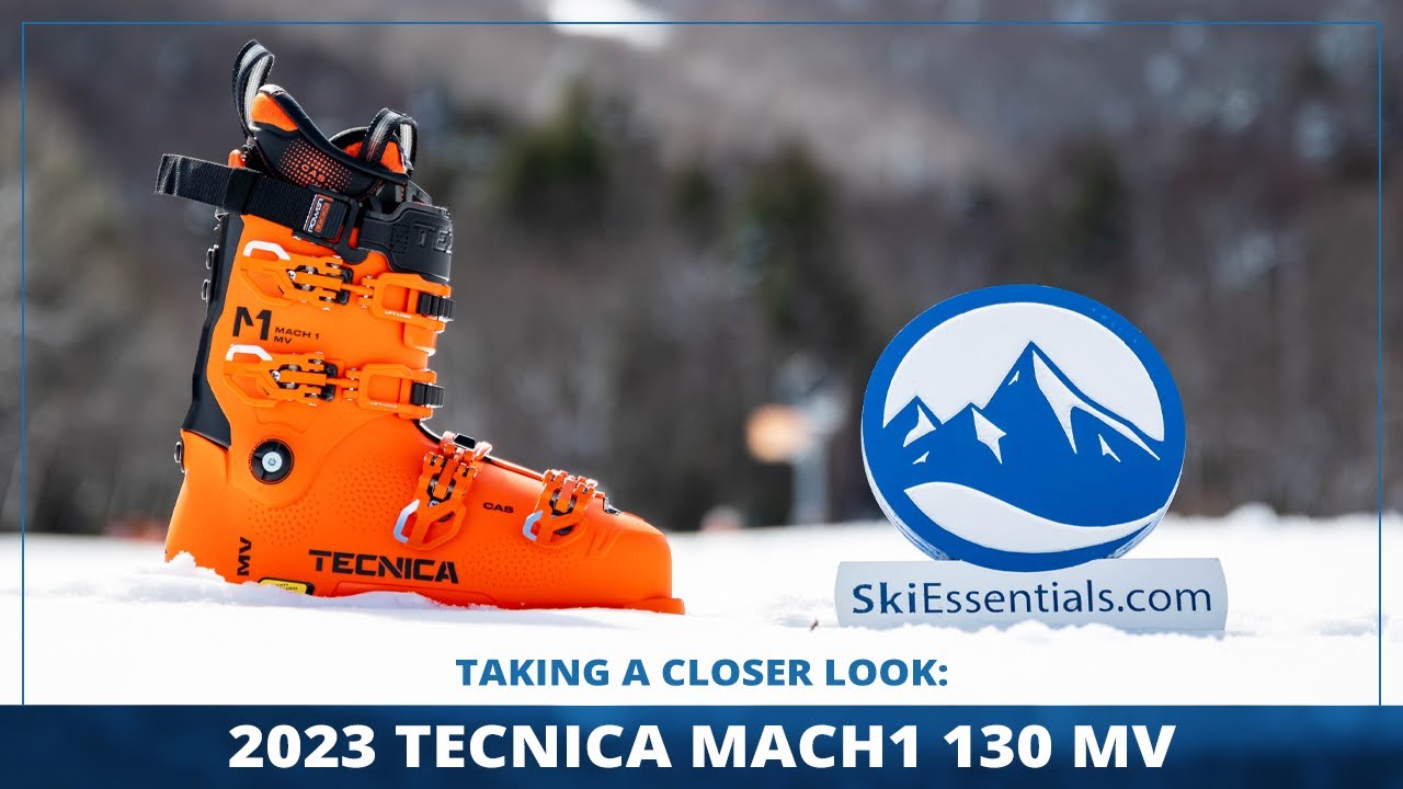 2023 Tecnica Mach1 130 MV Ski Boots Short Review with SkiEssentials.com