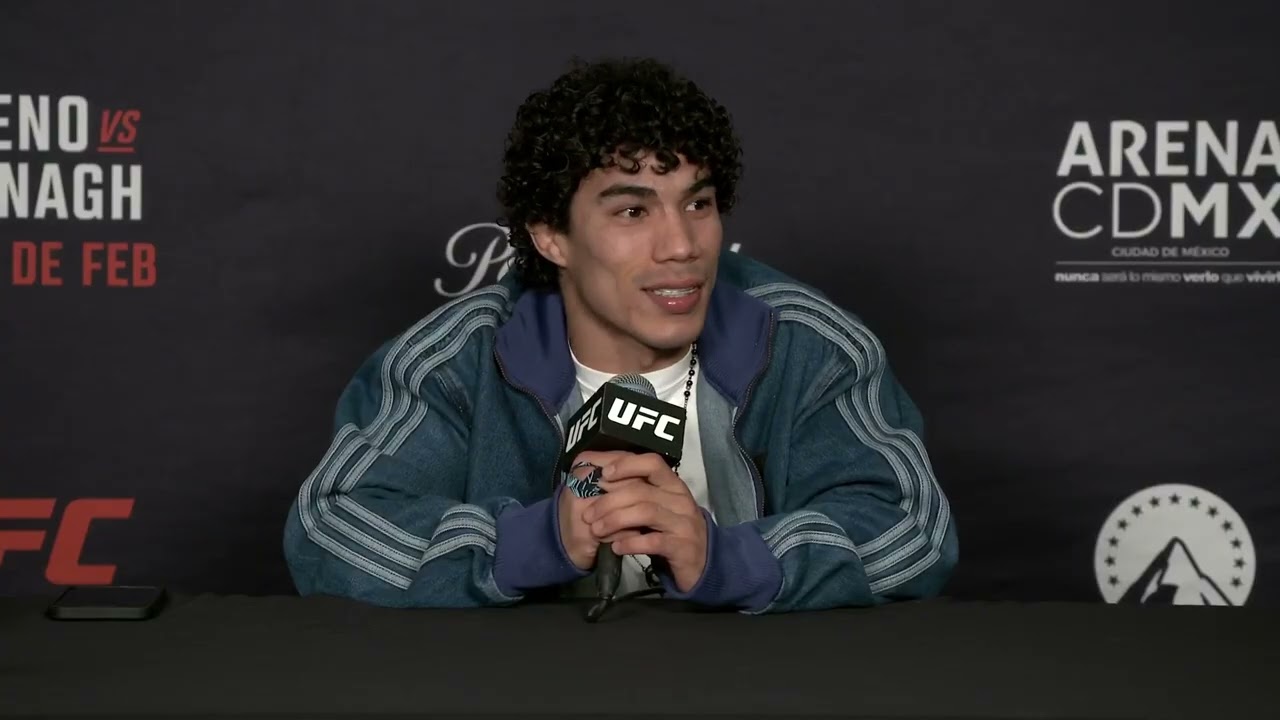 Imanol Rodriguez full UFC Mexico City pre-fight media day interview