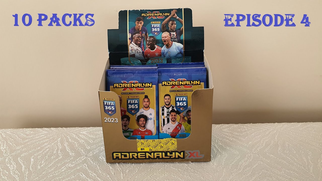 10 Packs from Booster Box Episode 4 of 5 || Panini Fifa 365 Adrenalyn XL 2023