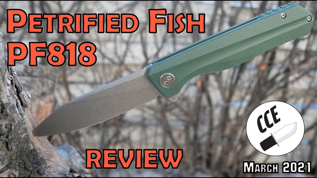 REVIEW of the Petrified Fish - Model PF818 - A David Chen Design