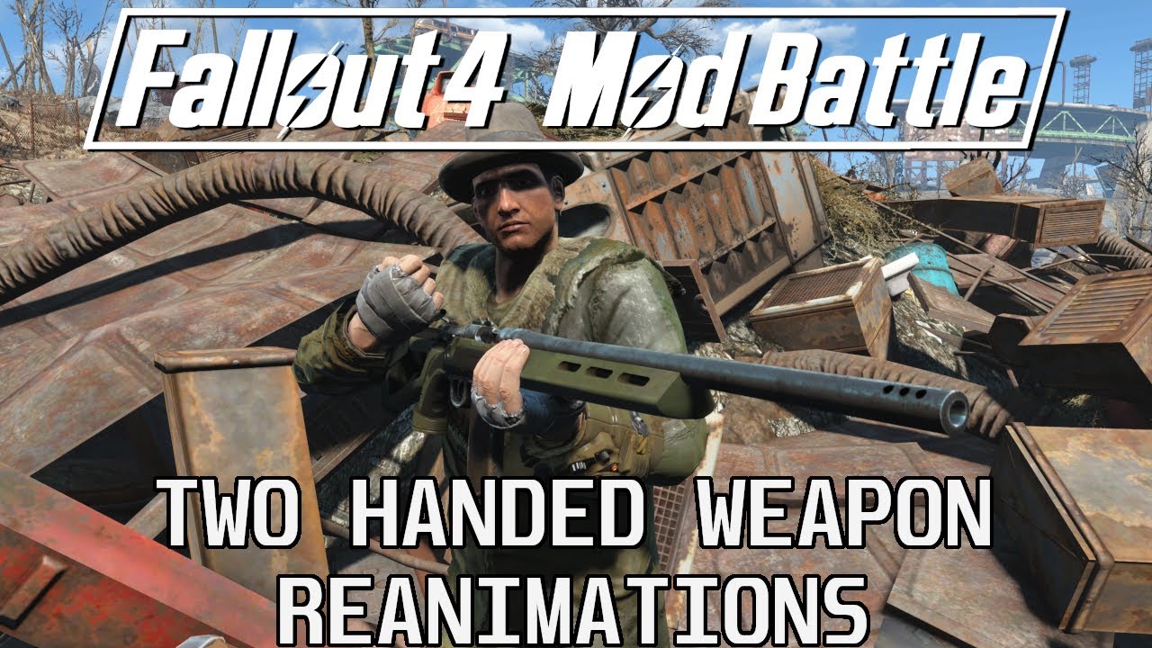 Реанимация двуручного оружия для Fallout 4 — Mod Battle