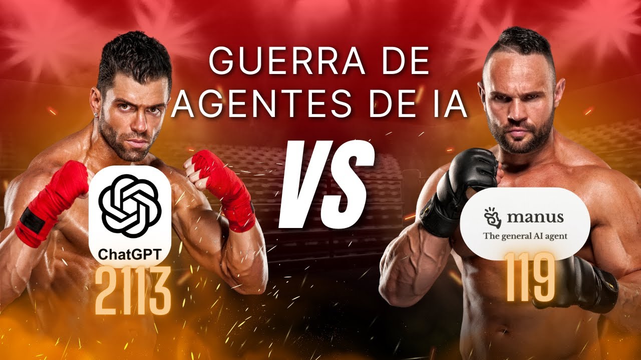ChatGPT vs Manus: el combate real de los agentes IA (2113 vs 119)