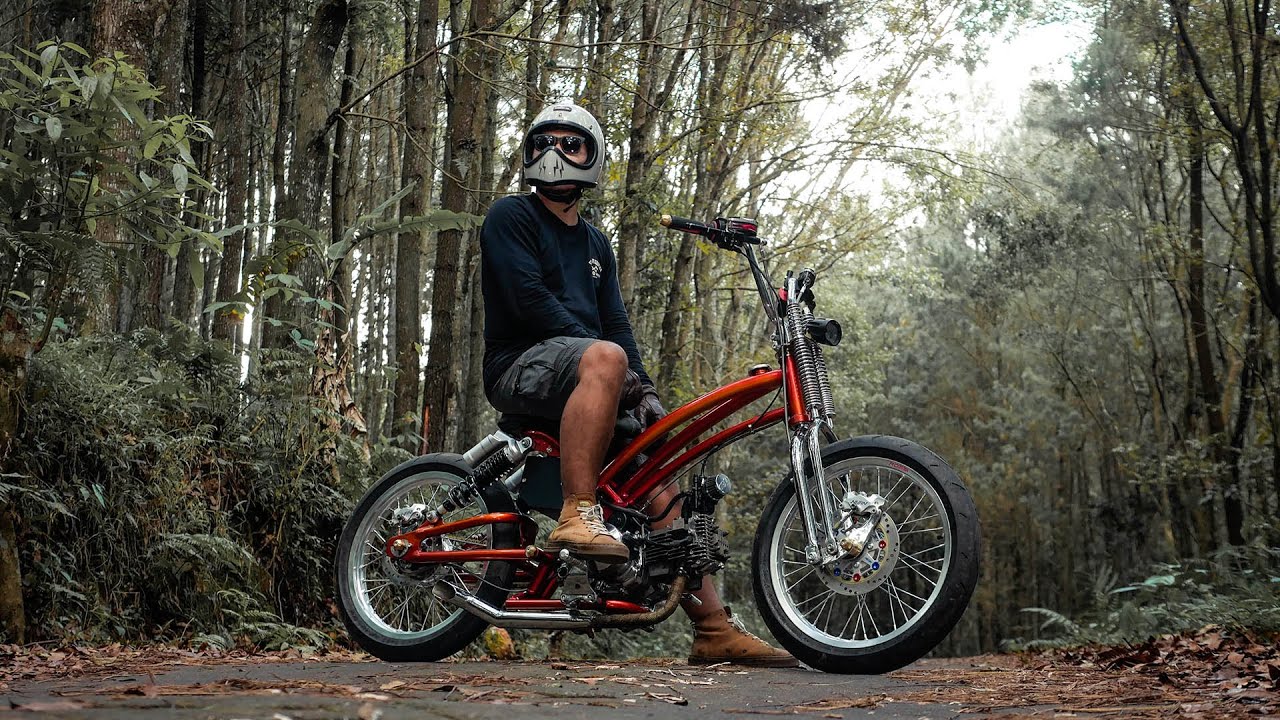 LOWRIDER TRIPLE FRAME. Posisi riding ternyaman