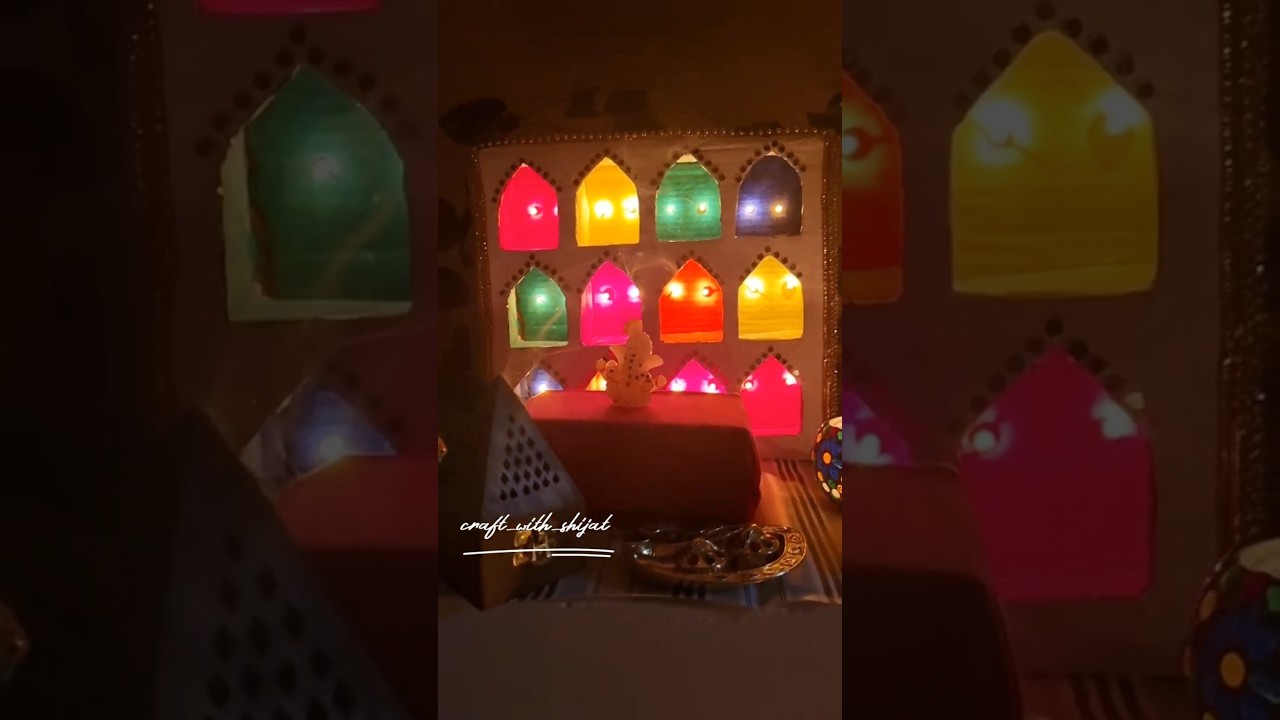 Transform your space with creative Ganpati decor diy #ganesh#ganpatibappamorya#viral#viralvideo#diy