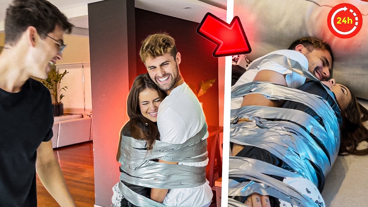 24H GRUDADO COM A LAIS USANDO SILVER TAPE!! ( DEU RUIM )