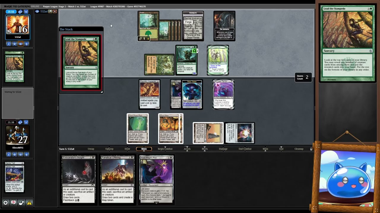 MTG Pauper Stream 12/22/25 - Tron