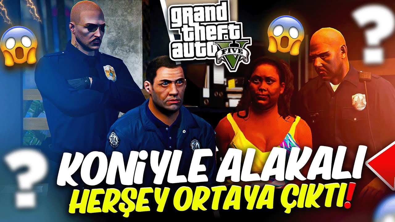 GTA 5 HAYDAR İLE POLİSİYE !! KONİYLE ALAKALI HER ŞEY ORTAYA &Ccedil;IKTI&nbsp;&nbsp;!!!&nbsp;#90