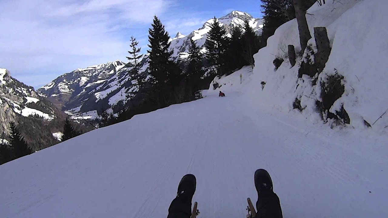 Schlitteln Melchsee Frutt