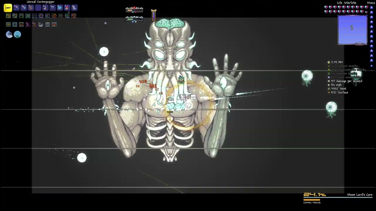 Terraria Calamity Mod: Moon Lord (Master + Revengeance Mode)