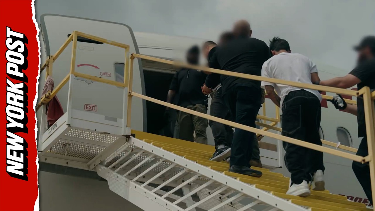 DHS Releases New Footage Showing Migrant Deportation Flight