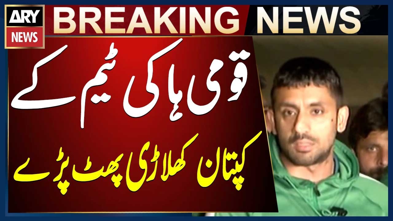 National hockey team captain and players explode upon returning home
