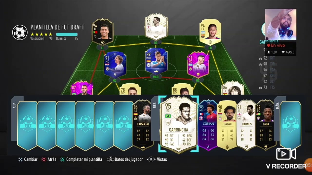 PRIMER FUT DRAFT DEL KUN INCREIBLES JUGADORASOS*no crearas lo que sale*