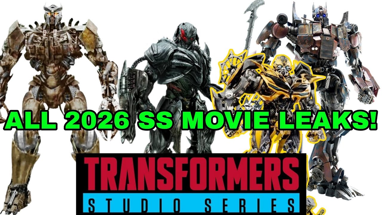 ALL 2026/27 Studio Series MOVIE LEAKS! TLK Megatron, Evasion Optimus, AOE Hound & MORE TRANSFORMERS