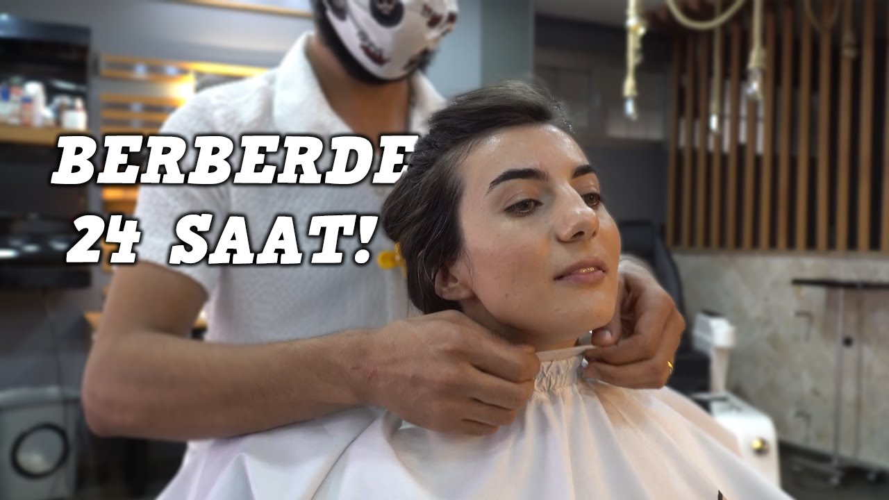 ERKEK KUAFÖRÜNDE BİR GÜN GEÇİRDİM *garip saç yıkama*