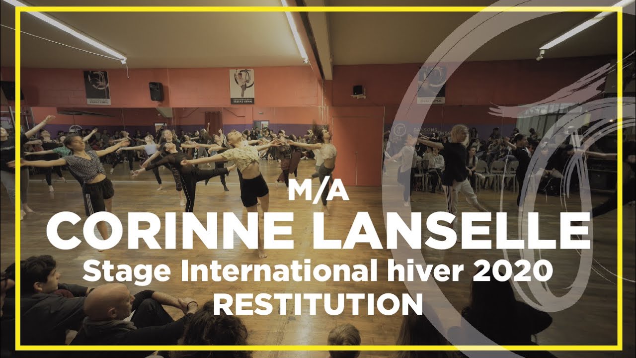 Corinne Lanselle, M/A - RESTITUTION STAGE INTERNATIONAL - HIVER 2020