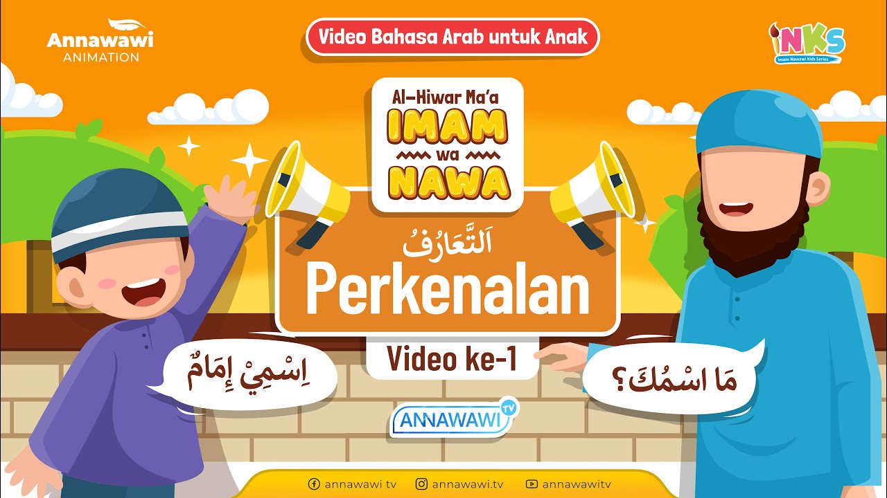 Belajar Bahasa Arab untuk Anak │Tema “Diri Sendiri”│Perkenalan (Video 1)