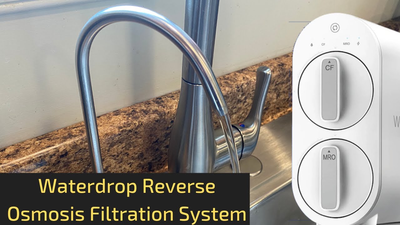 Review & Install of Waterdrop Reverse Osmosis Filtration System (G2MNR)