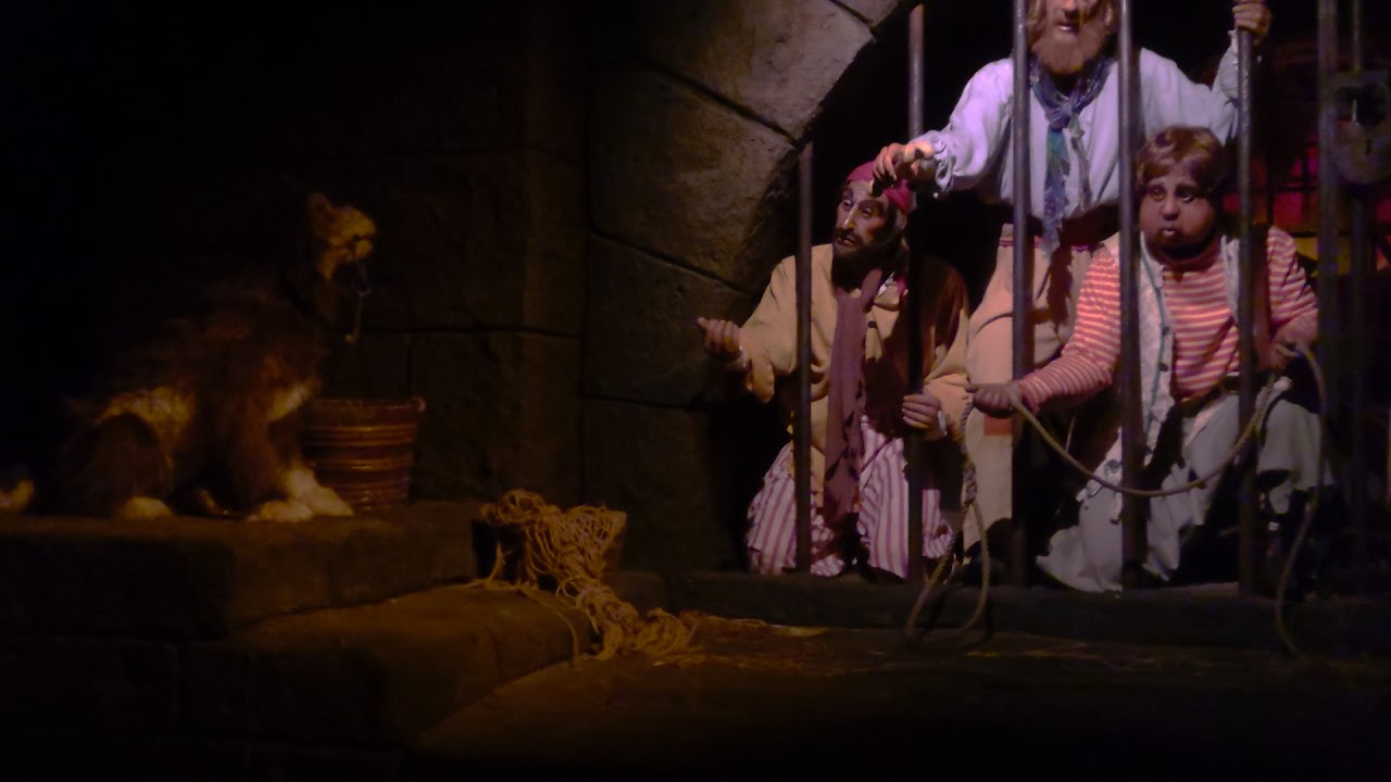 Jail scene on Pirates of The Caribbean @ The Magic Kingdom - Walt Disney World