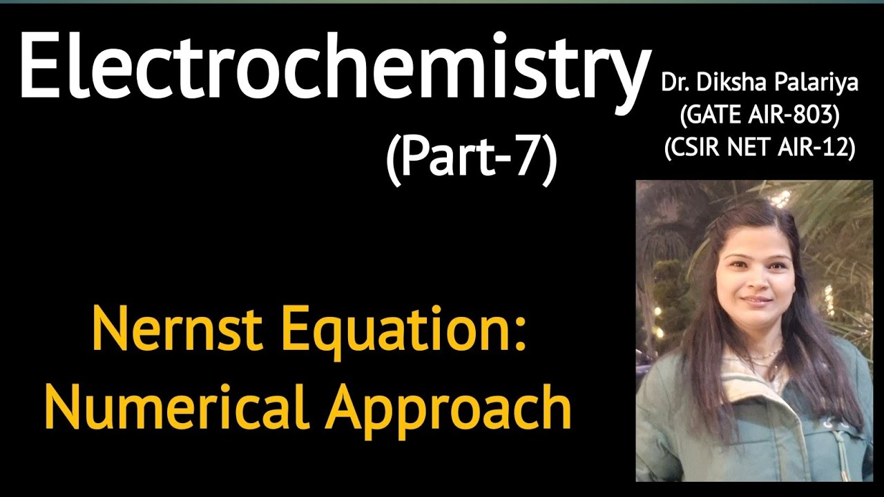 Nernst Equation #nernstequation #engineeringchemistry #11thchemistry #electrochemistry 