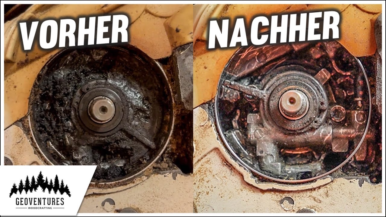 STIHL Motorsäge Kupplung wechseln ohne KOLBENSTOPPER