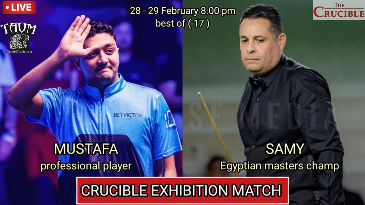 CRUCIBLE EXHIBITION MATCH