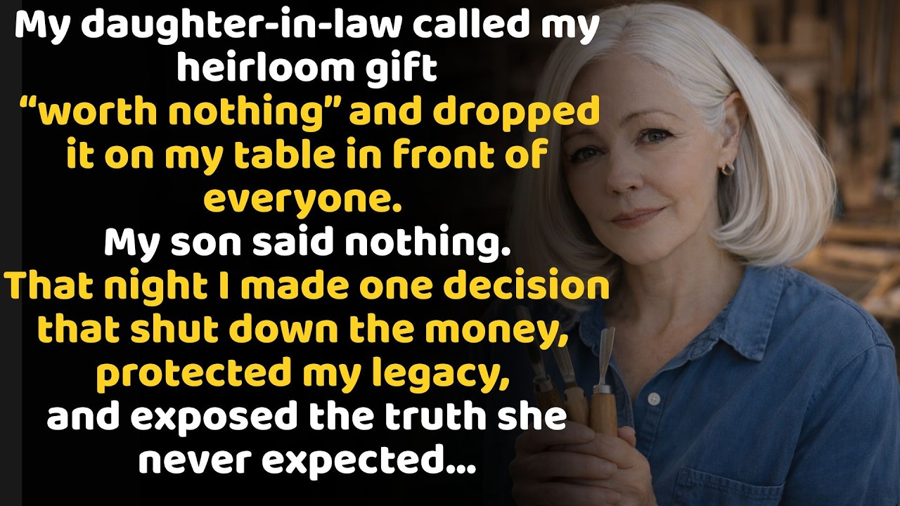 My Daughter-In-Law Called My Gift “Worthless”—She Didn’t Expect My Response…