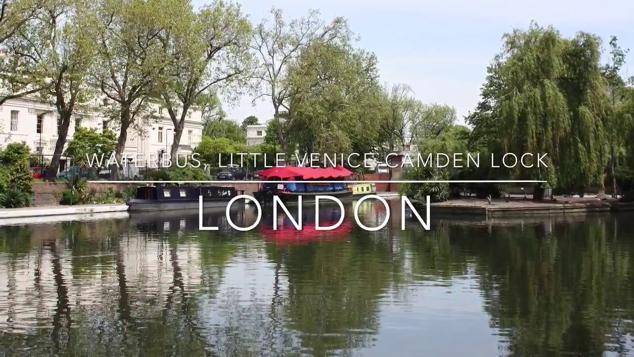 Waterbus Little Venice - Camden Lock, London | allthegoodies.com