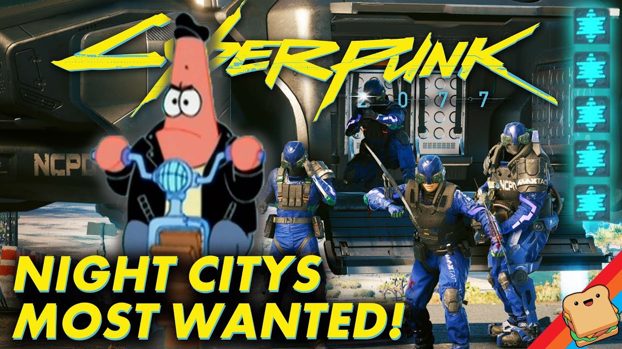 Surviving CYBERPUNK With a 5 STAR WANTED level!