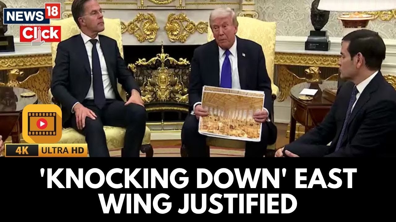 Трамп выступил в защиту сноса восточного крыла Белого дома с целью строительства на его месте бал...