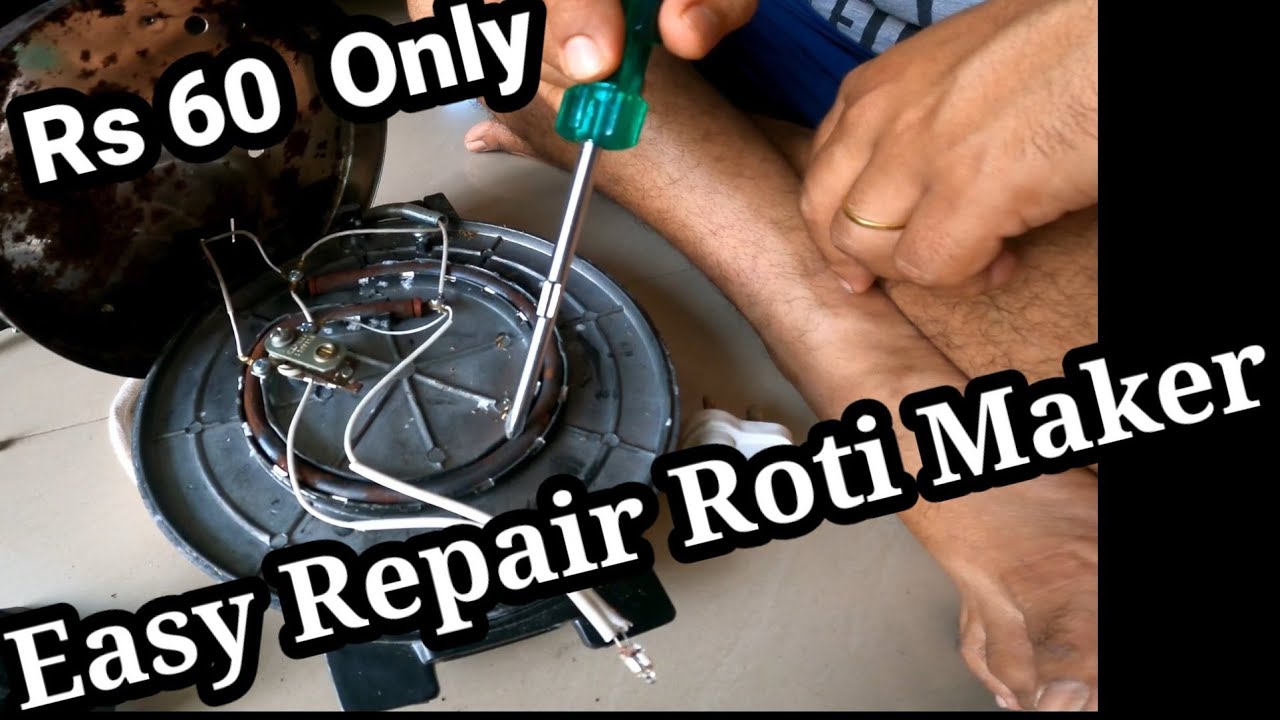 Easy repair your Roti Maker/ heating appliances, thermostat change