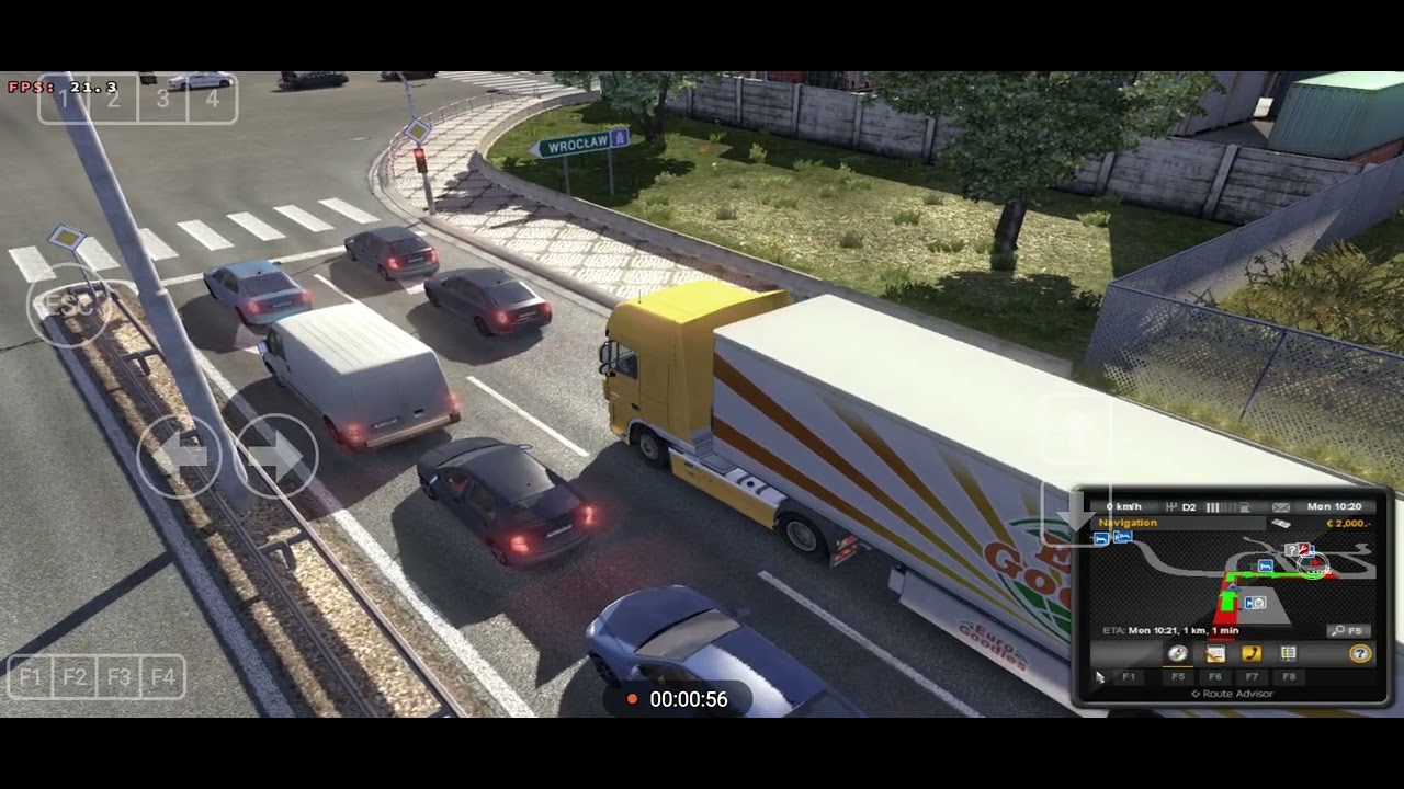 EURO TRUCK SIMULATOR 2 PLAYING ON MAX GRAPHICS ON ANDROID WINLATOR
