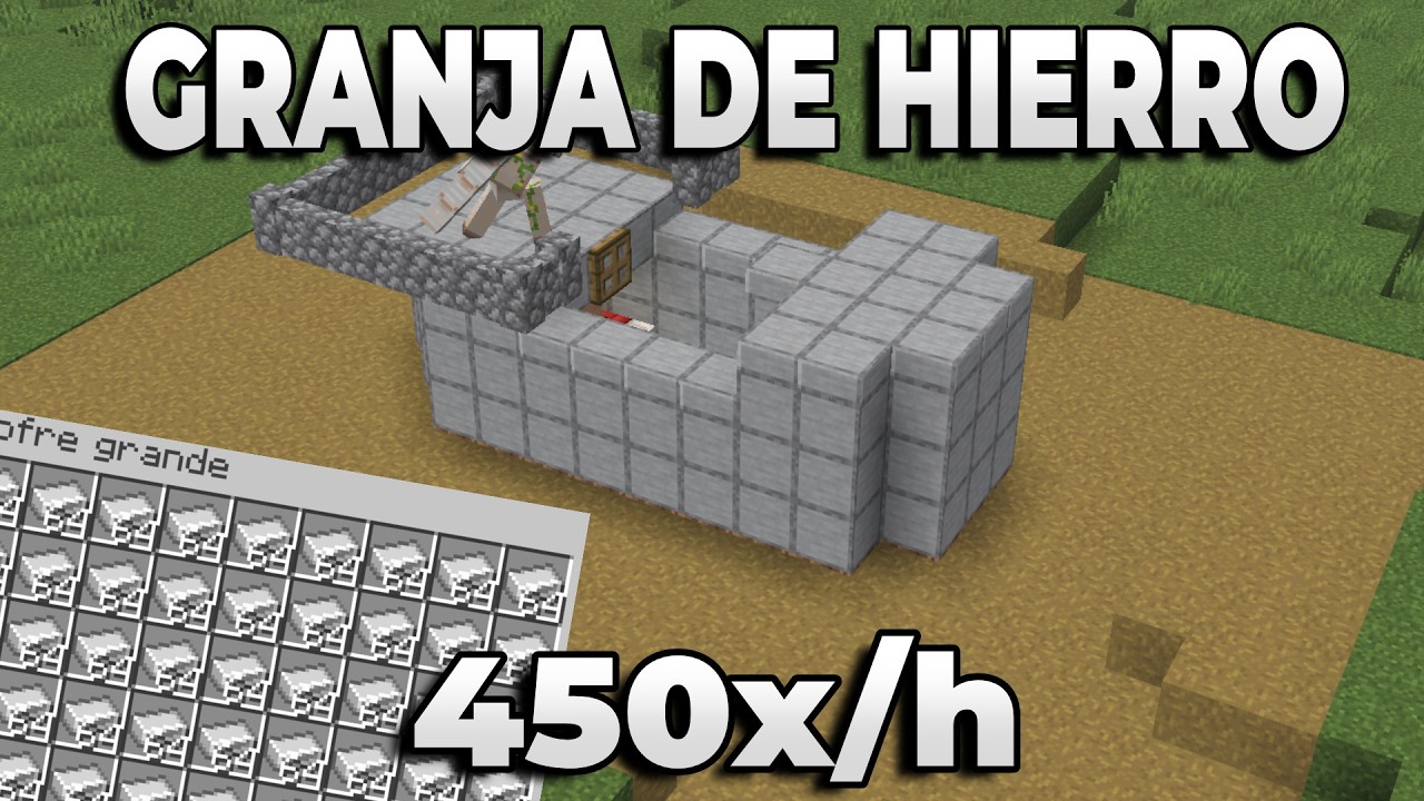 granja de hierro para minecraft java 1.21.11