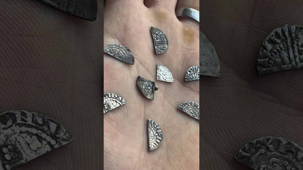 WHY DID THEY CUT MEDIEVAL SILVER COINS? - 