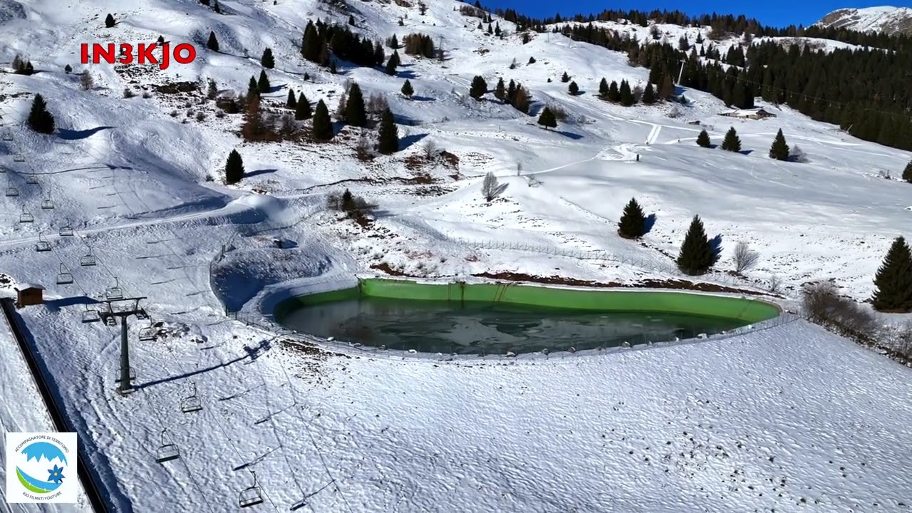 SKI AREA MANIVA PRIMA NEVICATA SALITA DA BAGOLINO