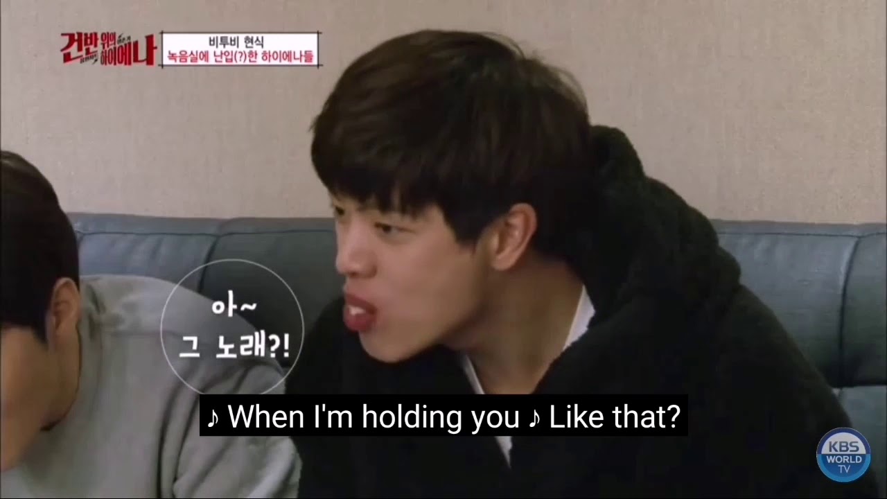 Sungjae's when i hold you Joy😊