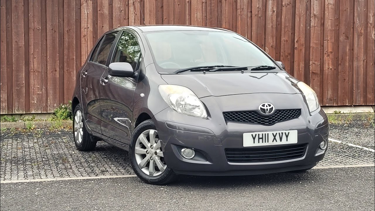 2011 Toyota Yaris 1.3 VVT-I TSPIRIT 5dr Hatchback (Stop/Start) - FSH, 67K miles, Low Tax, SAT-NAV