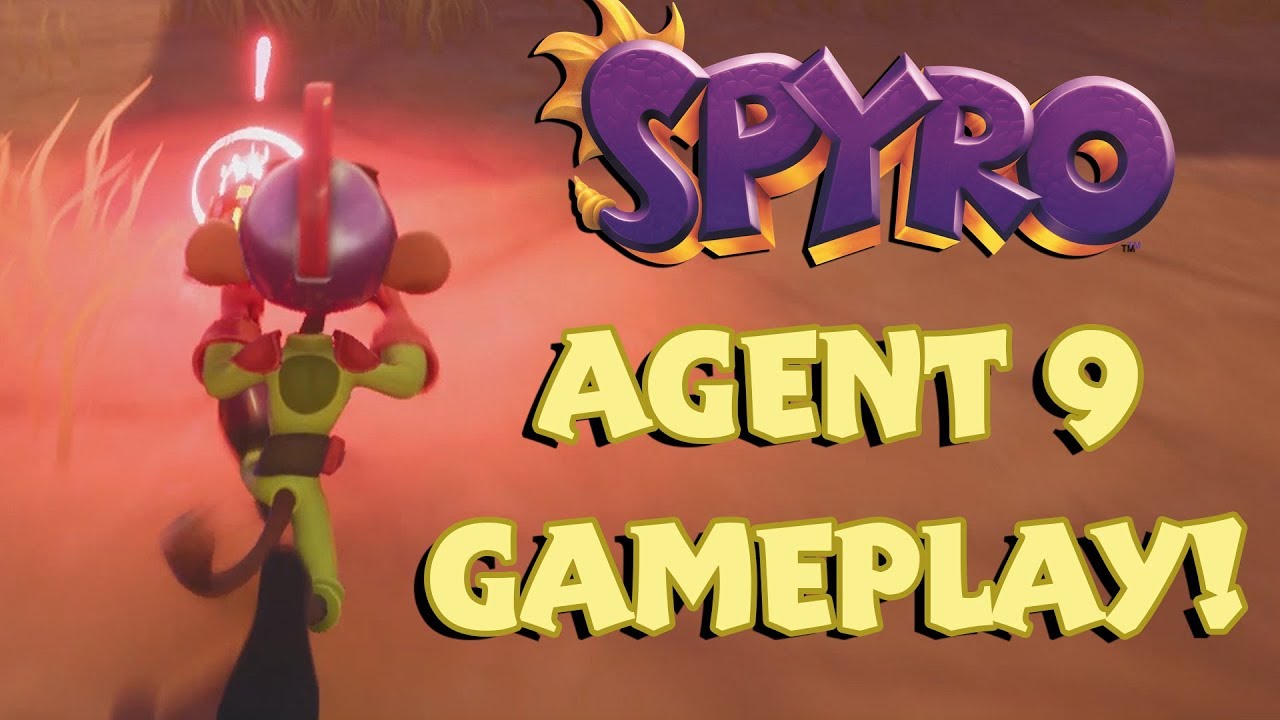 Spyro 3 Reignited: AGENT 9 GAME PLAY!!! - Dino Mines