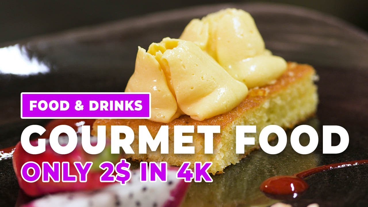 Gourmet Food | Culinary Arts | Cinematic 4K Footage.