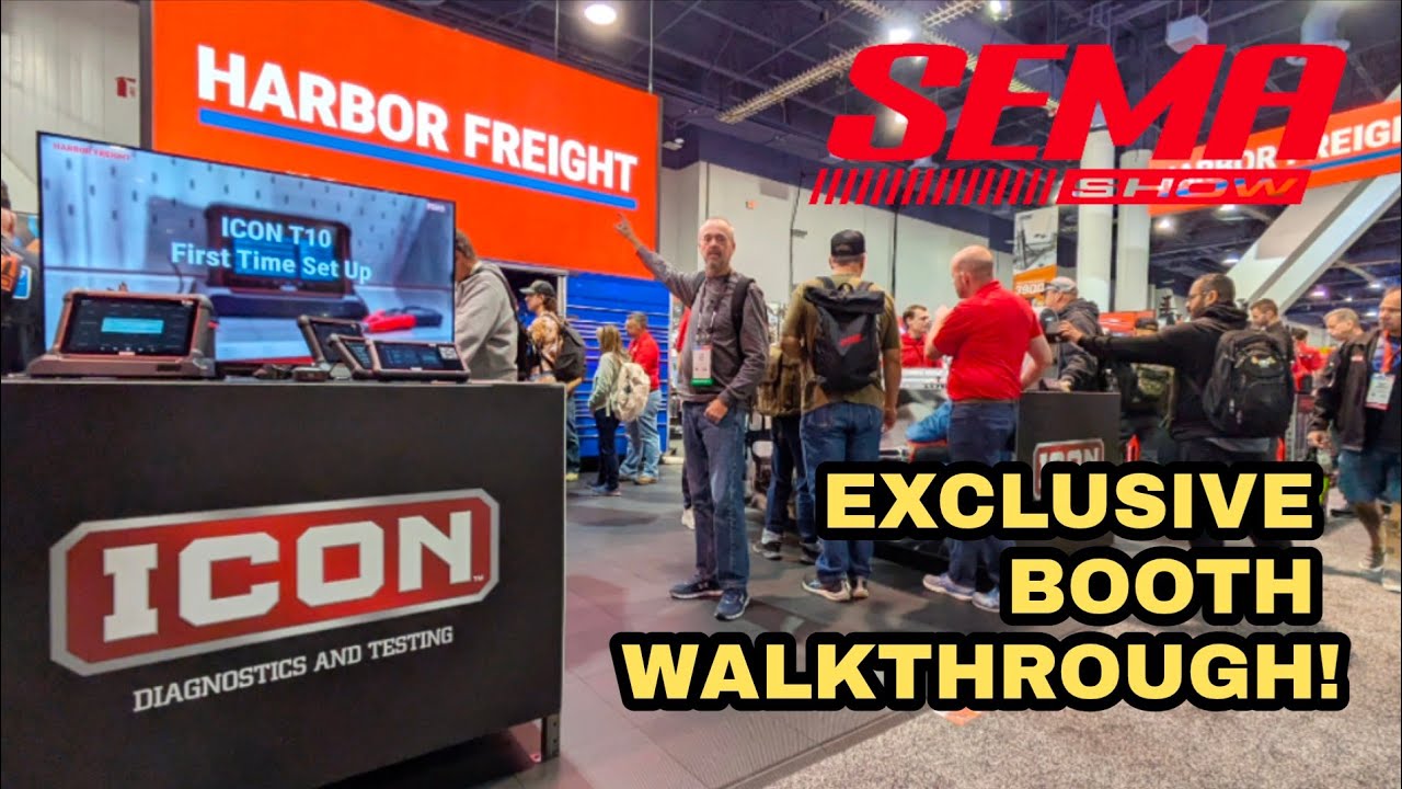LIVE FROM SEMASHOW 2025 - we walk through Harbor Freight's booth!