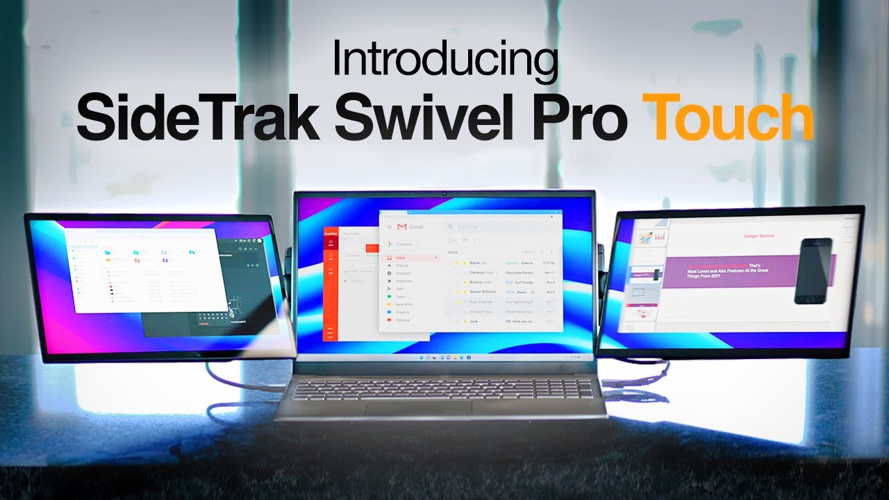 Introducing the SideTrak Swivel Pro Touch