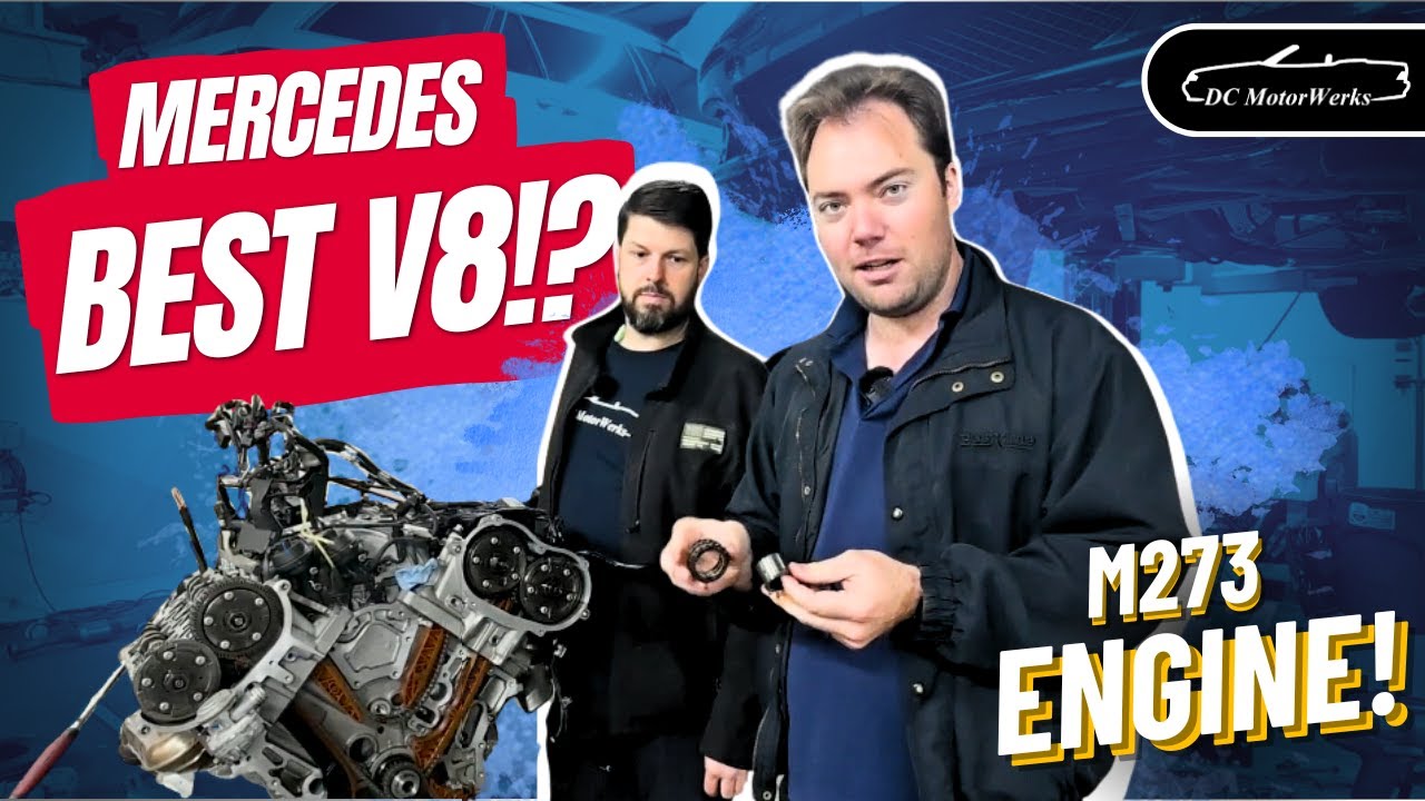 Mercedes M273 — лучший современный двигатель V8?! Лучше, чем M113? Давайте узнаем!
