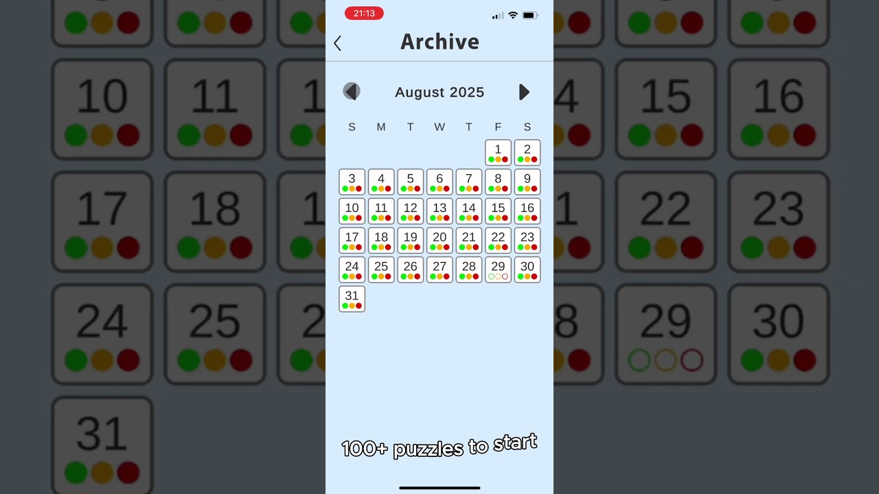 Deduce - a new puzzle game #braintraining #dailychallenge #deduce