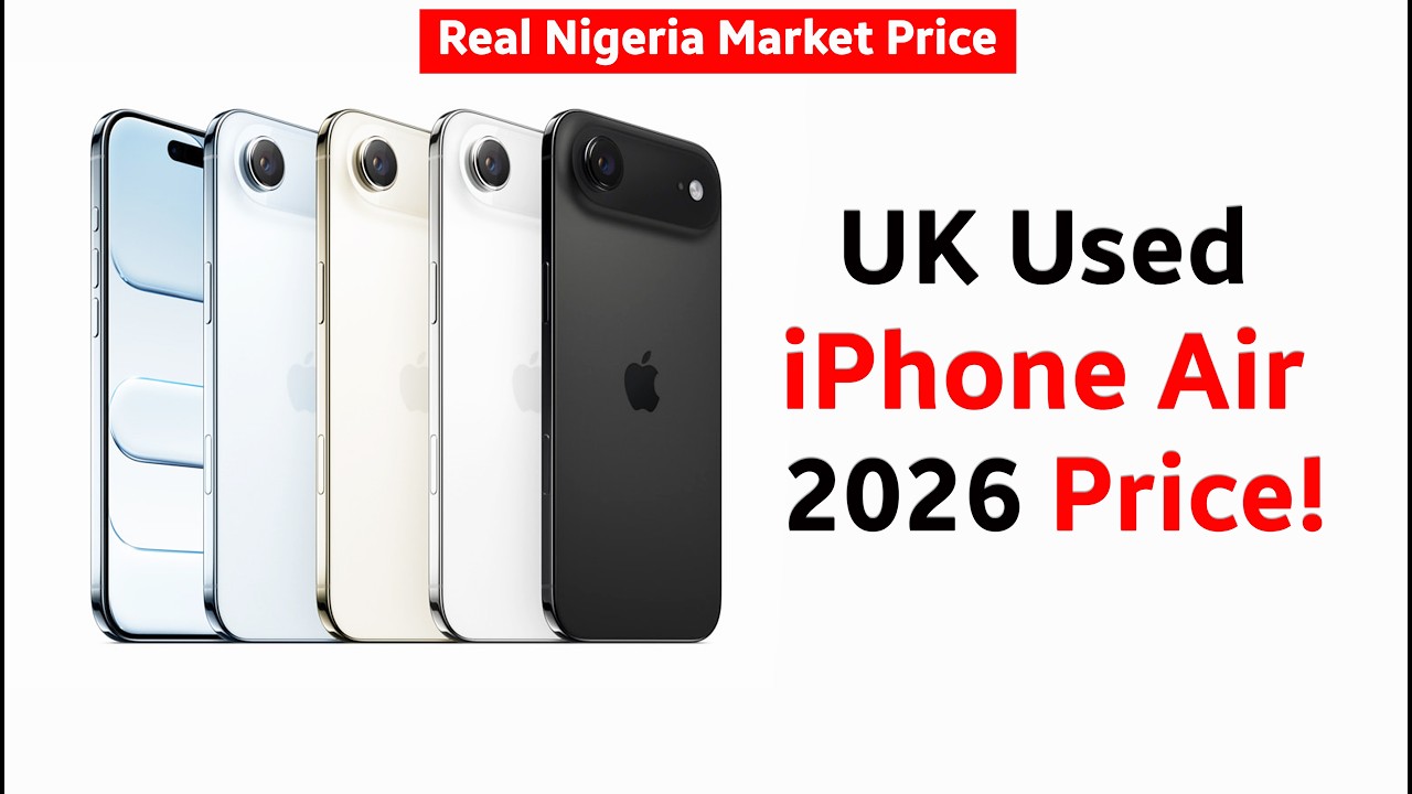 UK Used iPhone Air in Nigeria (2026): Full Specs, Real Price & Is It Worth Buying?