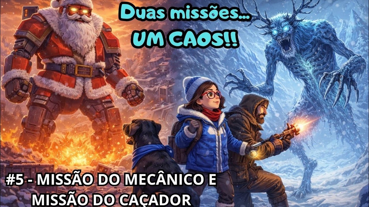 DUAS MISSÕES, UM CAOS! ❄️🎅 Evento NATAL 2025 #5 - LDOE