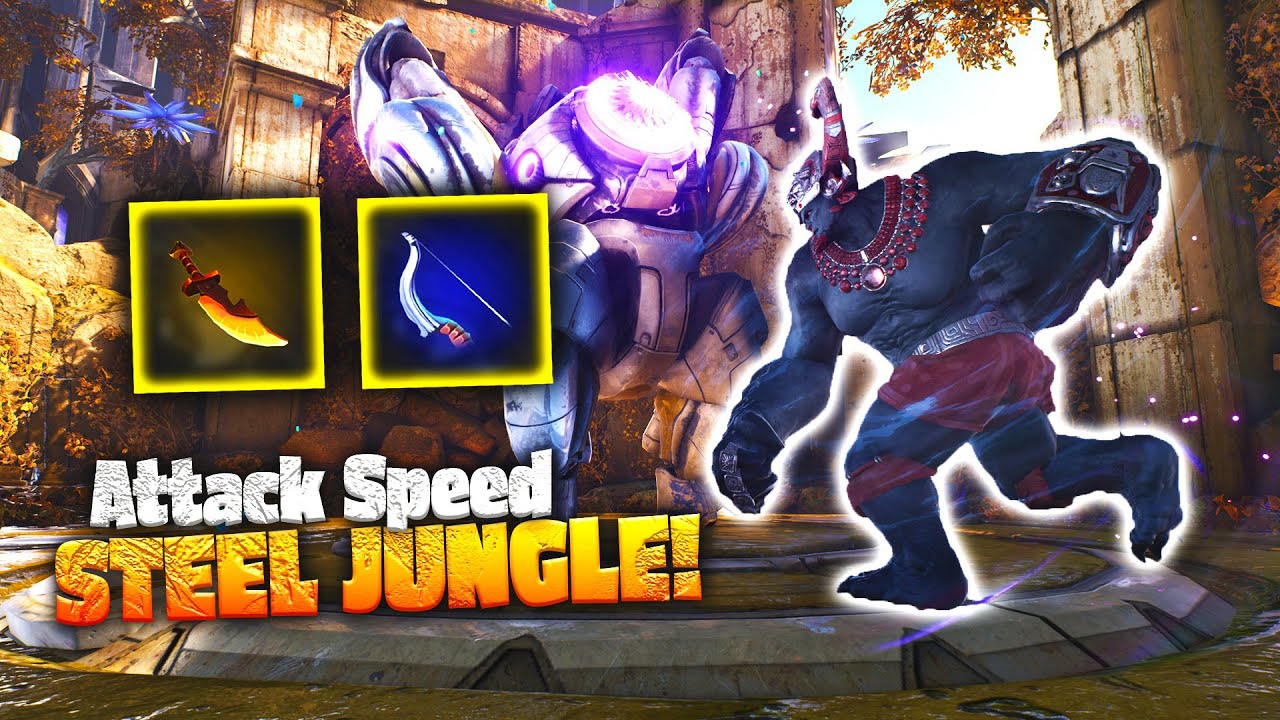 So Steel Jungle is Broken... ATTACK SPEED STEEL! (Predecessor Jungler Gameplay)